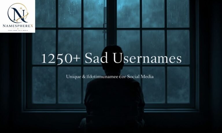 1250+ sad usernames unique and emotional names for social media