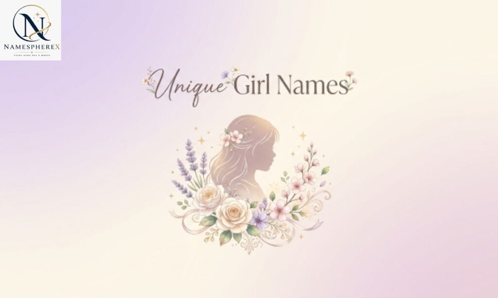 Unique girl names with beautiful and rare name ideas