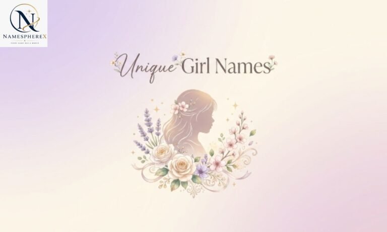 Unique girl names with beautiful and rare name ideas