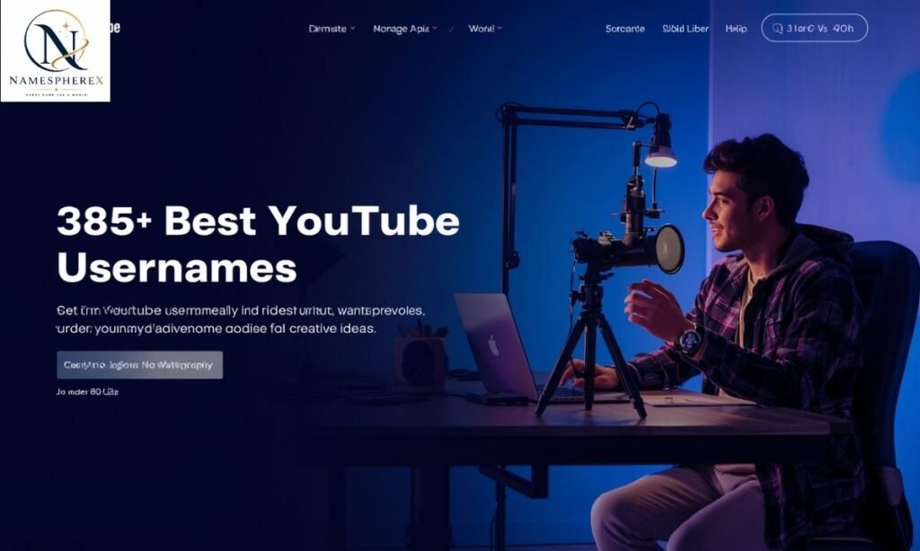 385+ best YouTube usernames catchy unique and creative ideas