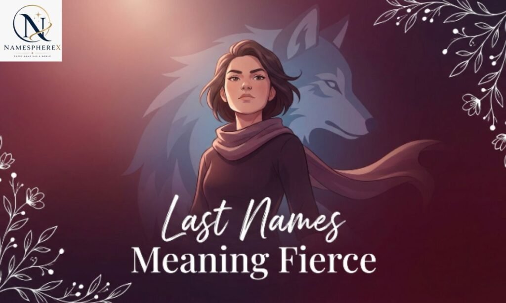 Last names meaning fierce and powerful