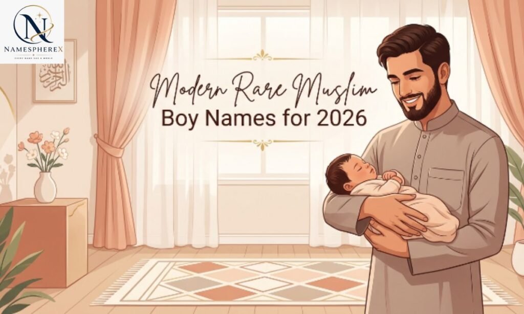 Rare Muslim baby boy names for 2026