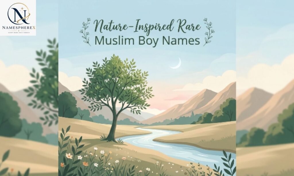 Rare Muslim baby boy names inspired by nature