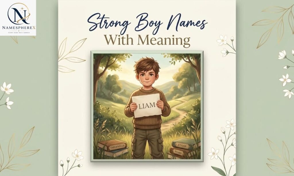 Strong boy names with meaning for confident and bold choices
