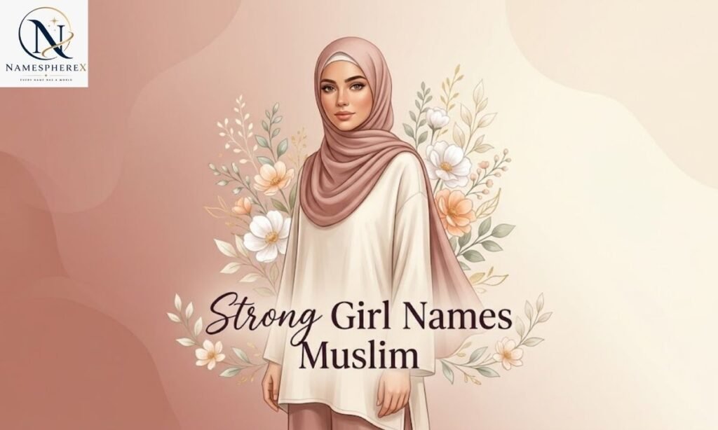 Strong Girl Names Muslim with beautiful meanings