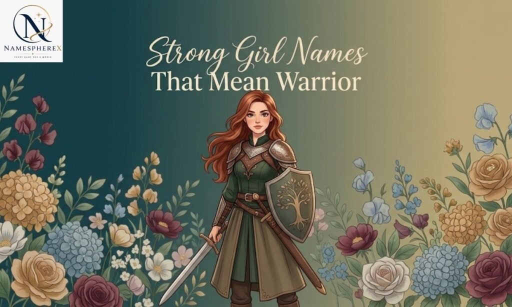 Powerful warrior-inspired Strong Girl Names