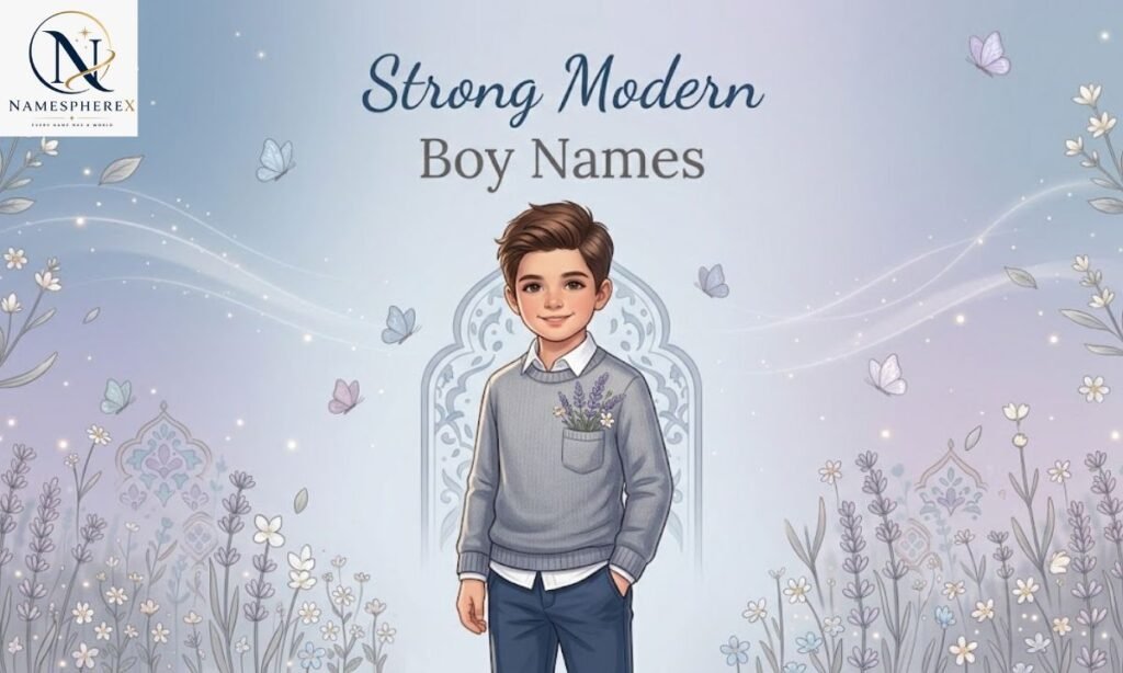 Strong modern boy names with stylish and powerful choices
