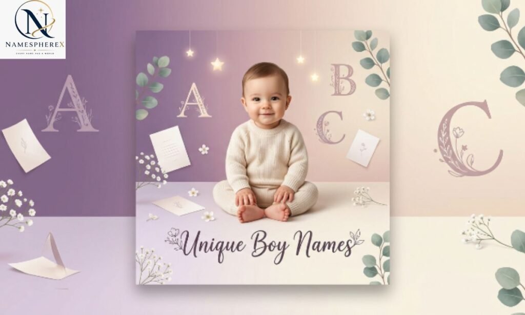  Powerful unique boy names for parents choosing a baby name

