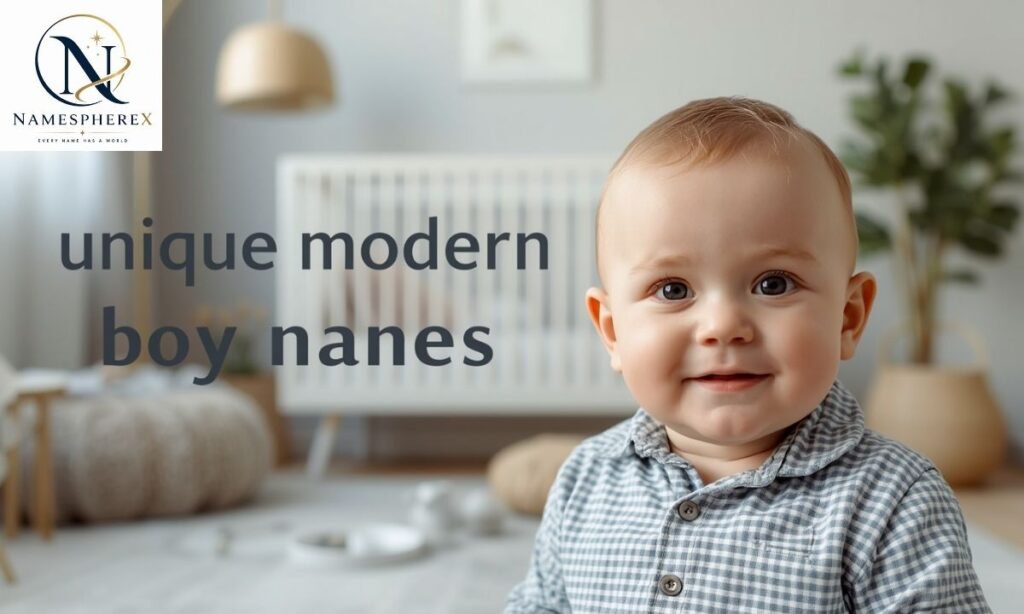 Unique modern boy names