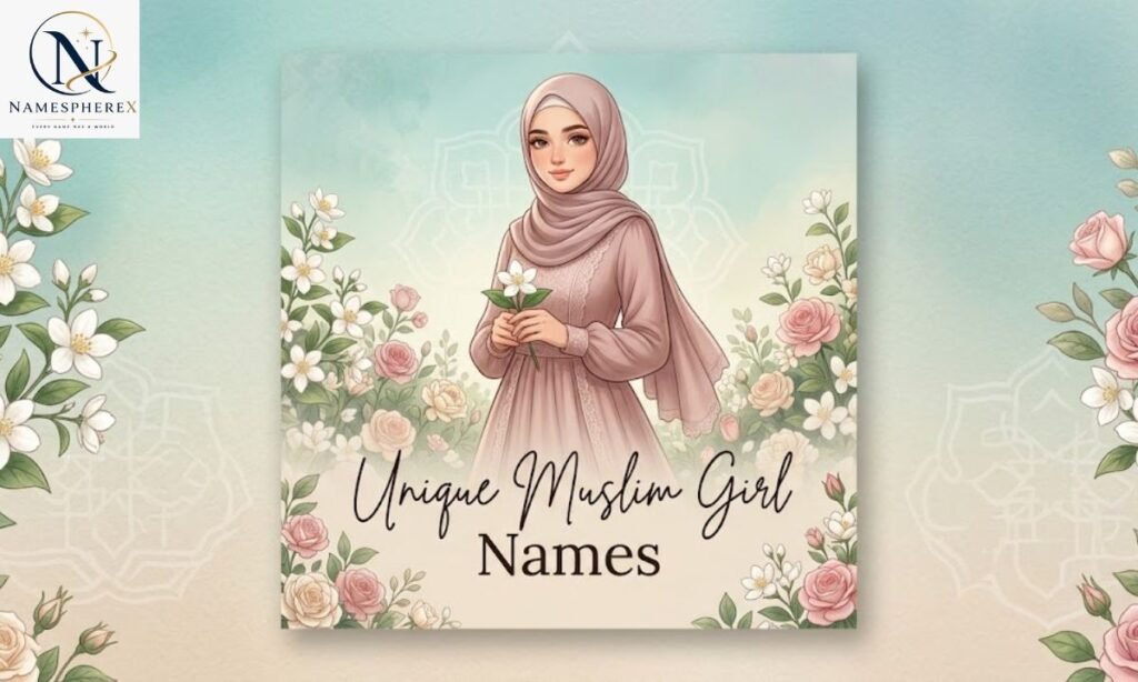 Beautiful unique girl names from Muslim and Arabic tradition