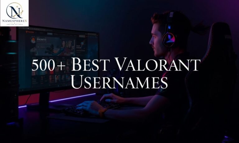 500+ best Valorant usernames for gamers