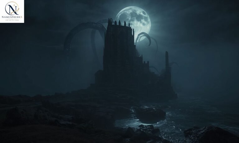 Dark Lovecraftian Names in a cosmic horror setting