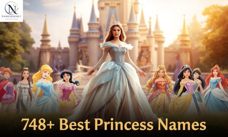 Best princess names with a magical royal princess and castle