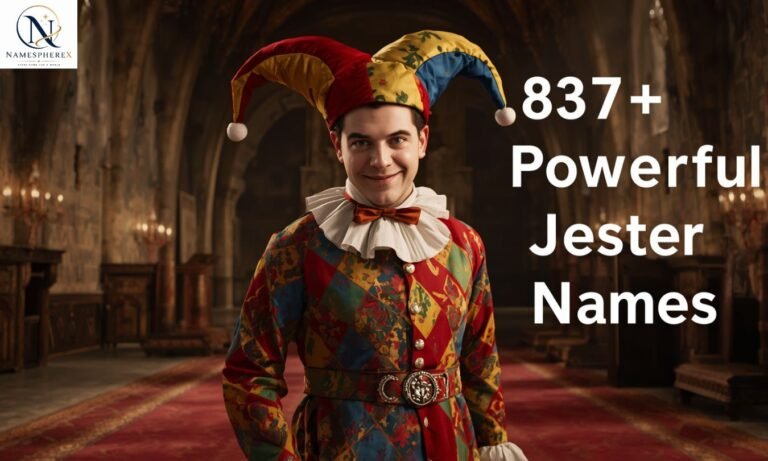 Powerful jester names for funny and fantasy characters