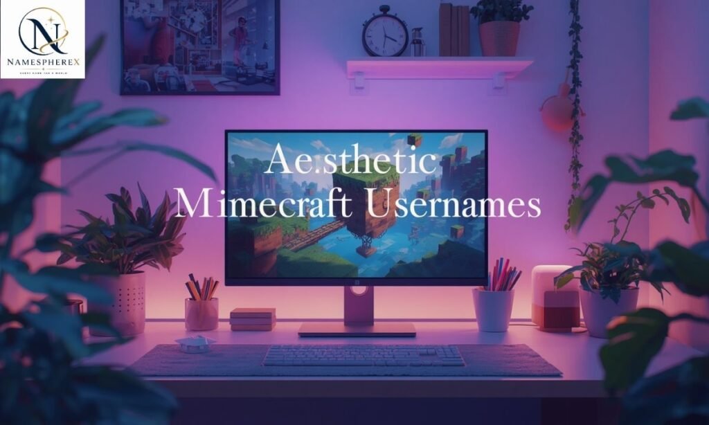 aesthetic Minecraft usernames for gamers
