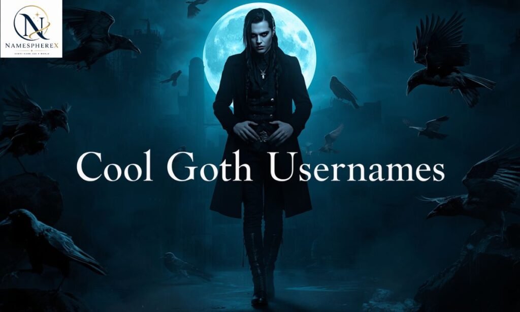 Cool goth usernames
