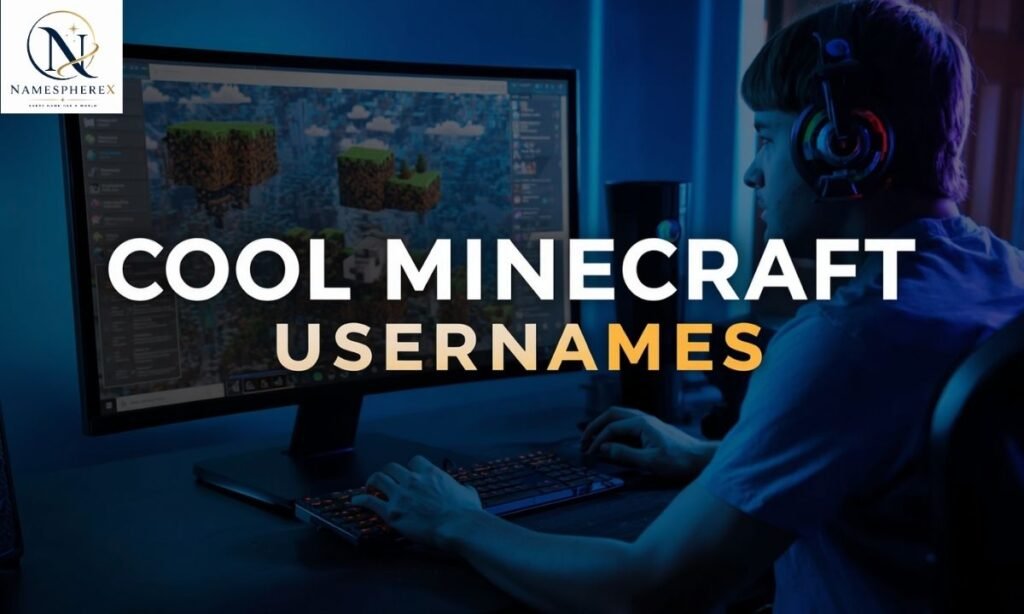 cool Minecraft usernames for gamers
