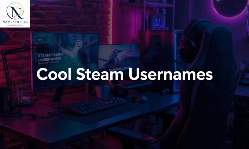  Cool Steam usernames
