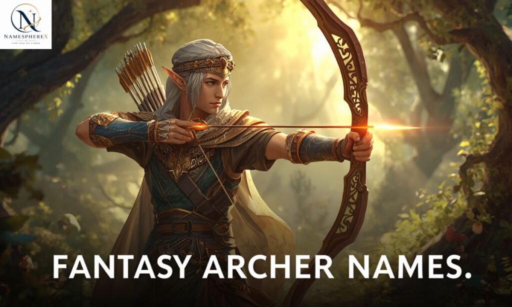 Fantasy archer names for powerful legendary characters