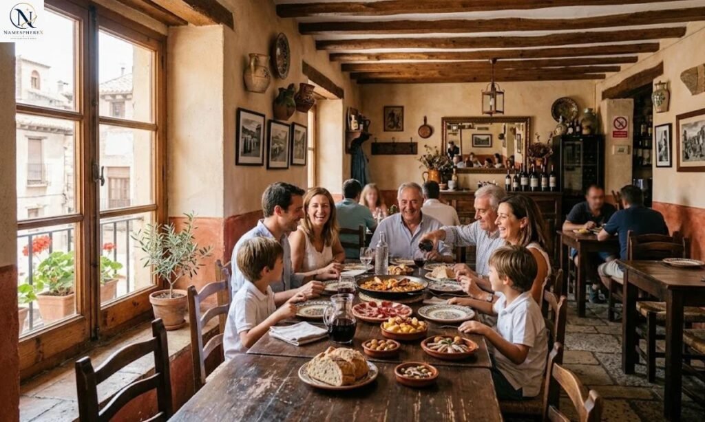 Classic and authentic Spanish restaurant names inspired by traditional dining