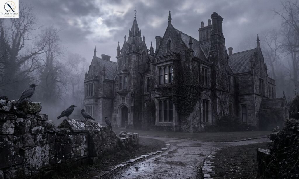 Dark and gothic names inspired by a mysterious Victorian manor and ravens