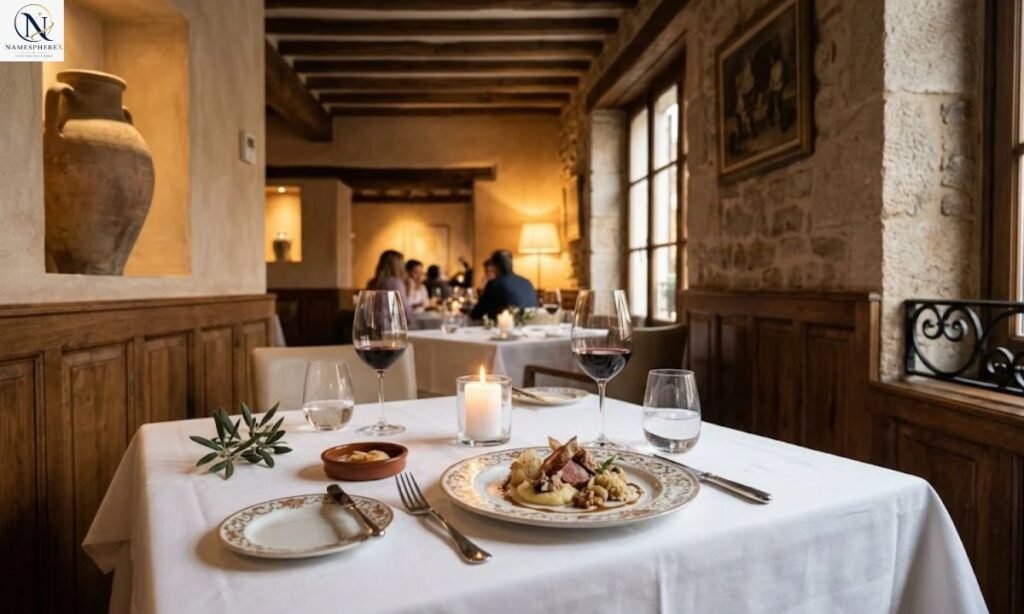 Elegant and upscale Spanish restaurant names inspired by fine dining